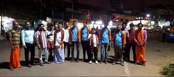 Tulu language declared second official state language celebrations bursting crackers sharing sweets at Kadaba and Kallugudde